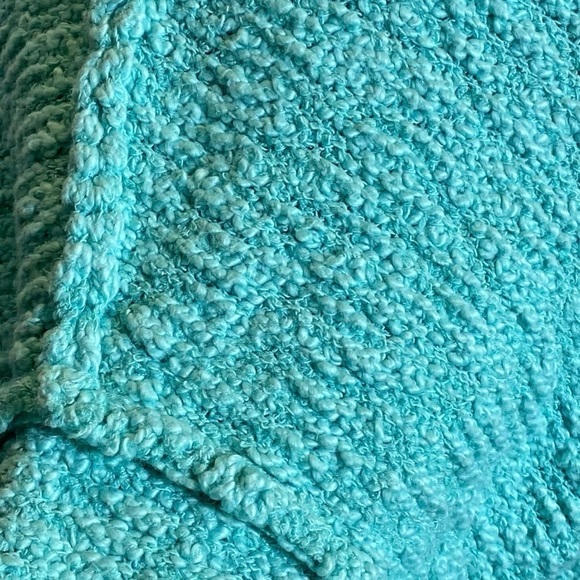 Anna Craig women's size M/L textured knit funnel neck long sleeve pullon sweater - Picture 7 of 7